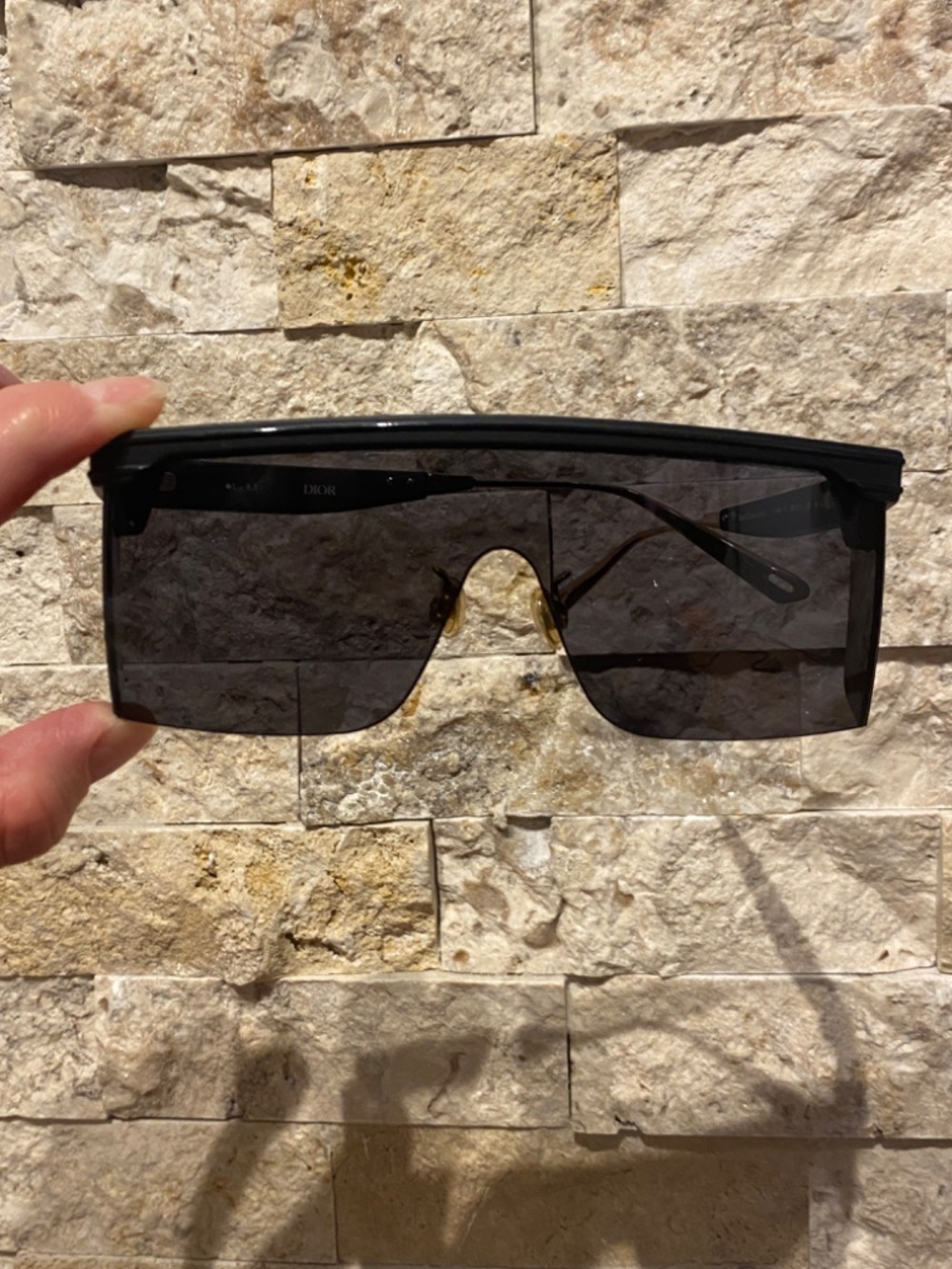 SOLD Authentic Dior M1U Shield Sunglasses - Picture 9 of 15